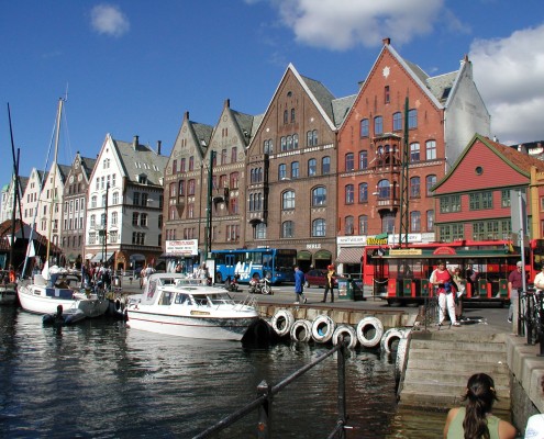 Bergen Bryggen Norveç