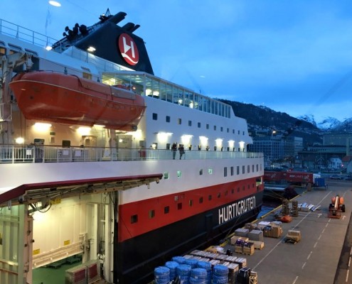 Bergen Norveç Hurtigruten