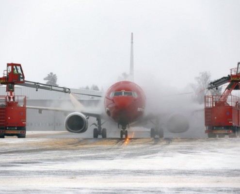 Oslo Havalimanı deicing