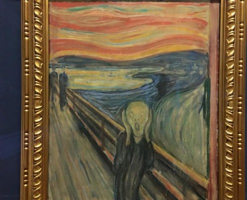 Ulusal Galeri Munch Çığlık Oslo Norveç